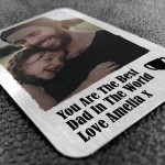 Personalised Best Dad Gift Photo Wallet Insert Special Gift