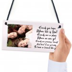 Personalised Best Friend Birthday Christmas Gift Photo Plaque