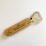 Personalised Fishing Gift Bottle Opener Fishing Lover Birthday