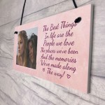 Personalised Birthday Christmas Gift For Best Friend Photo Sign