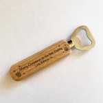 Personalised Christmas Gift For Daddy Novelty Gift Bottle Opener