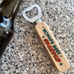 Worlds Best Grandad Wooden Bottle Opener Christmas Birthday Gift