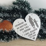 Special Gift For Grandad Fathers Day Gift For Him Engraved Heart