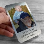 Best Grandad Personalised Metal Wallet Card For Grandad Gifts