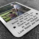 Personalised Photo Wallet Card For Grandad Birthday Christmas