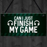 Gaming Bedroom Signs Novelty Games Room Gifts For Boys Funny