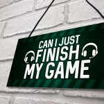 Gaming Bedroom Signs Novelty Games Room Gifts For Boys Funny