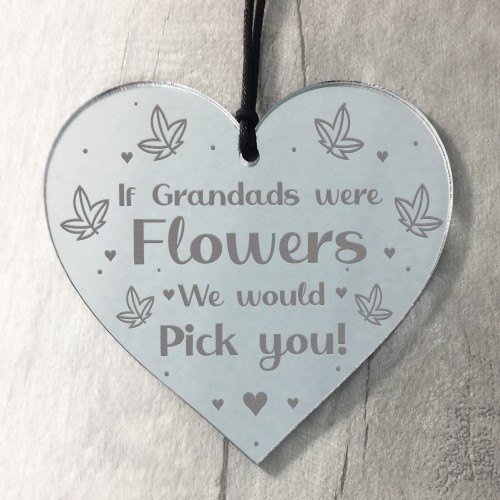 Special Thank You Gift For Grandad Birthday Xmas Engraved Heart