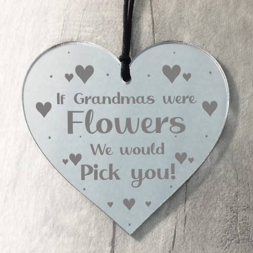 Special Thank You Gift For Grandma Birthday Xmas Engraved Heart