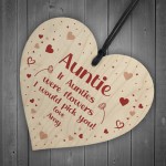 PERSONALISED Thank You Gift For Auntie Birthday Christmas Heart