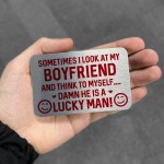 Funny Gift For Boyfriend Birthday Christmas Wallet Insert