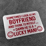 Funny Gift For Boyfriend Birthday Christmas Wallet Insert