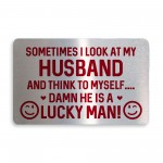 Funny Gift For Husband Birthday Christmas Wallet Insert Novelty