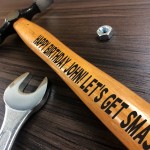 PERSONALISED Engraved Hammer Gift For Dad Grandad Uncle