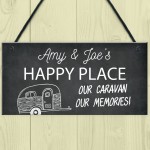 Personalised Caravan Decor Sign Novelty Caravan Lover Birthday