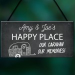 Personalised Caravan Decor Sign Novelty Caravan Lover Birthday