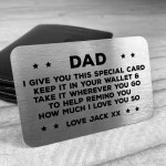 Gift For Dad Birthday Christmas Personalised Insert Novelty