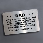 Gift For Dad Birthday Christmas Personalised Insert Novelty