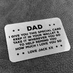 Gift For Dad Birthday Christmas Personalised Insert Novelty