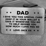 Gift For Dad Birthday Christmas Personalised Insert Novelty