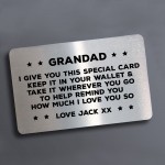 Grandad Gift Thank You Gift For Birthday Christmas Personalised