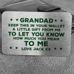 Thank You Gift For Grandad From Grandchildren Personalised