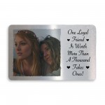 Personalised Photo Wallet Insert Special Gift For Best Friend