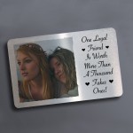 Personalised Photo Wallet Insert Special Gift For Best Friend