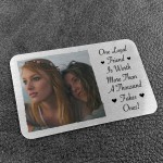 Personalised Photo Wallet Insert Special Gift For Best Friend