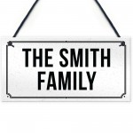 Family Plaque PERSONALISED New Home Gift Home Decor