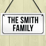 Family Plaque PERSONALISED New Home Gift Home Decor