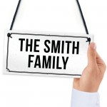 Family Plaque PERSONALISED New Home Gift Home Decor