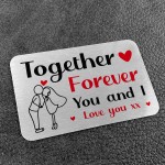 Together Forever Special Anniversary Valentines Gift For Him Her