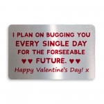 Funny Valentines Day Gift For Him Her Wallet Card