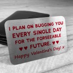 Funny Valentines Day Gift For Him Her Wallet Card