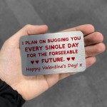 Funny Valentines Day Gift For Him Her Wallet Card