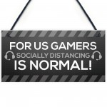 Funny Gaming Sign Gamer Gift For Son Lockdown Gift Bedroom