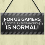 Funny Gaming Sign Gamer Gift For Son Lockdown Gift Bedroom