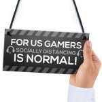 Funny Gaming Sign Gamer Gift For Son Lockdown Gift Bedroom