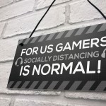 Funny Gaming Sign Gamer Gift For Son Lockdown Gift Bedroom