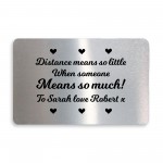 Personalised Gift For Long Distance Couple Valentines