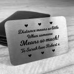 Personalised Gift For Long Distance Couple Valentines