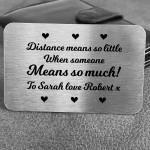 Personalised Gift For Long Distance Couple Valentines