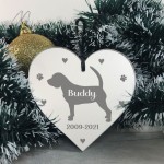 Personalised Engraved Memorial Heart For Dog Memorial Sign