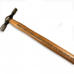 Personalised Boyfriend Gift Engraved Hammer Gift For Him