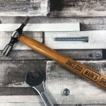 Personalised Birthday Gifts For Him Engraved Hammer Shed Gifts