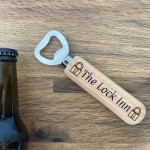 The Lock Inn Bottle Opener Funny Lockdown Gift Bar Man Cave Gift