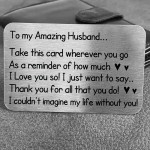 Keepsake Gift For Husband On Valentines Day Anniversary Card