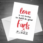 Funny Valentines Day Card Rude Anniversary Card For Boyfriend