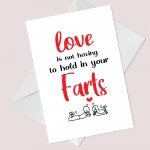 Funny Valentines Day Card Rude Anniversary Card For Boyfriend